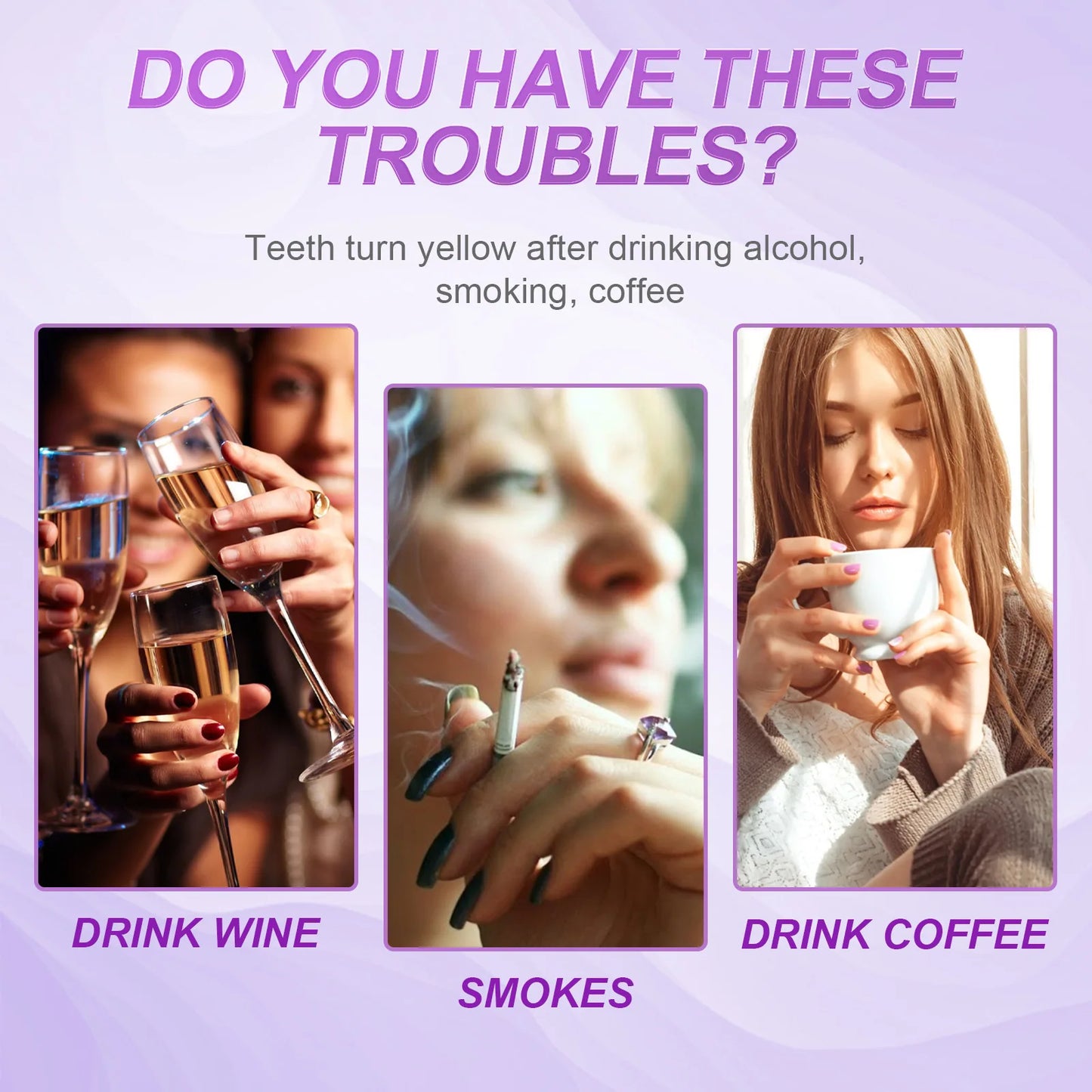 Bright Smile Purple Strips