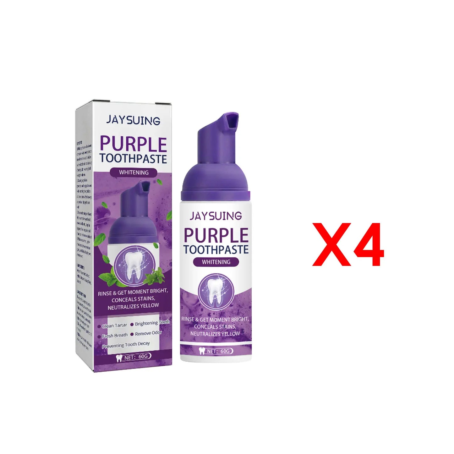 Purple Bright Whitening Mousse