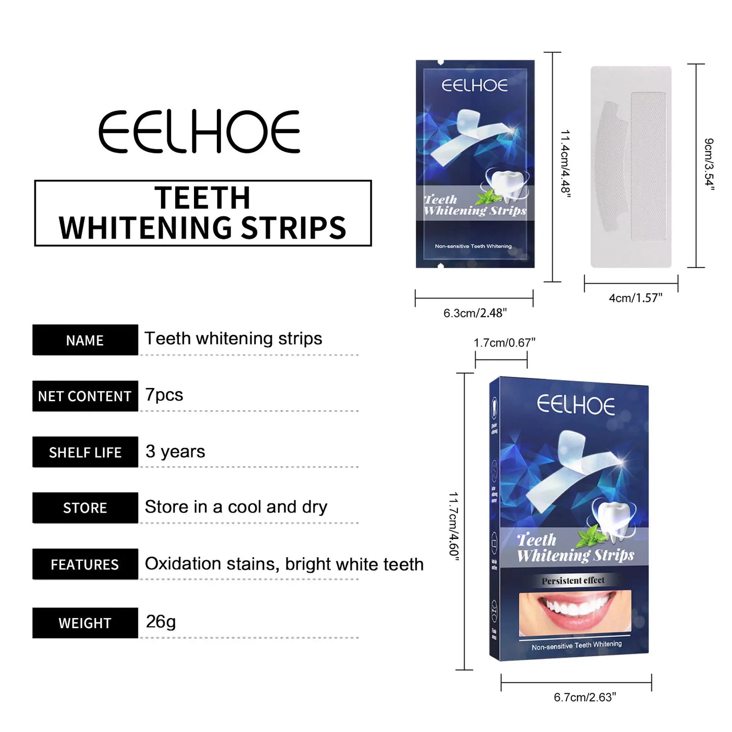 Eelhoe BrightStrips 7pcs