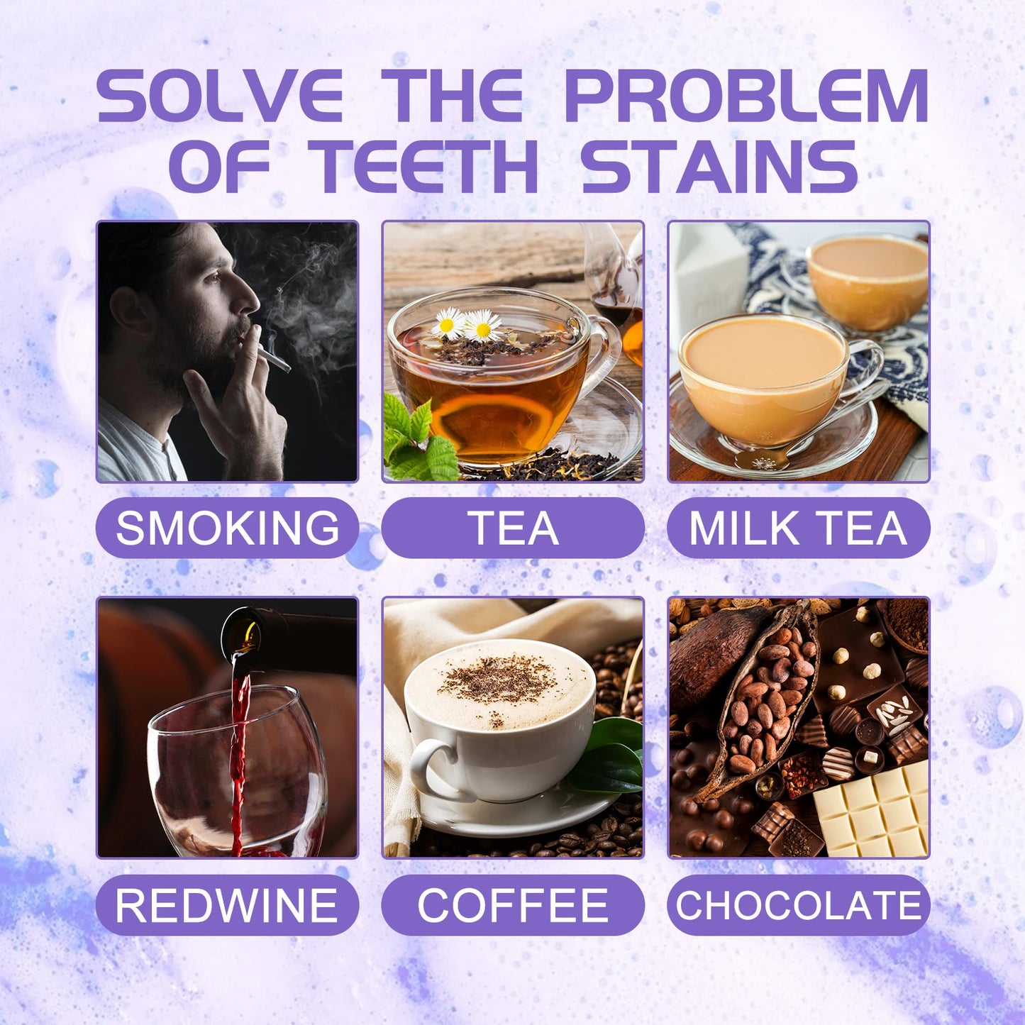 Purple Bright Whitening Mousse