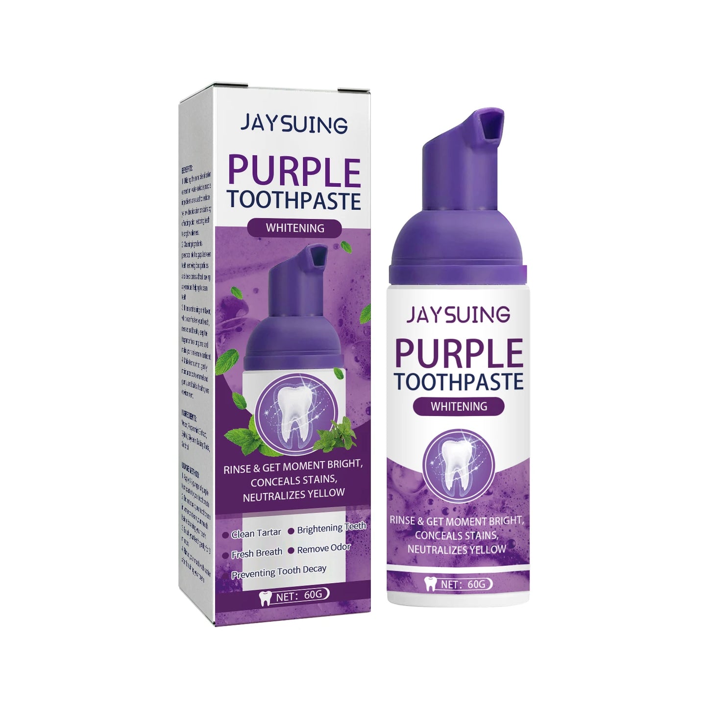 Purple Bright Whitening Mousse