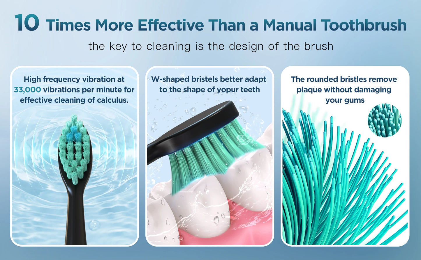 Aqua Sonic X Toothbrush