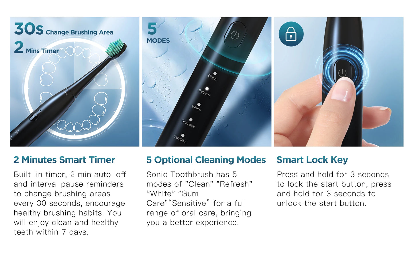 Aqua Sonic X Toothbrush