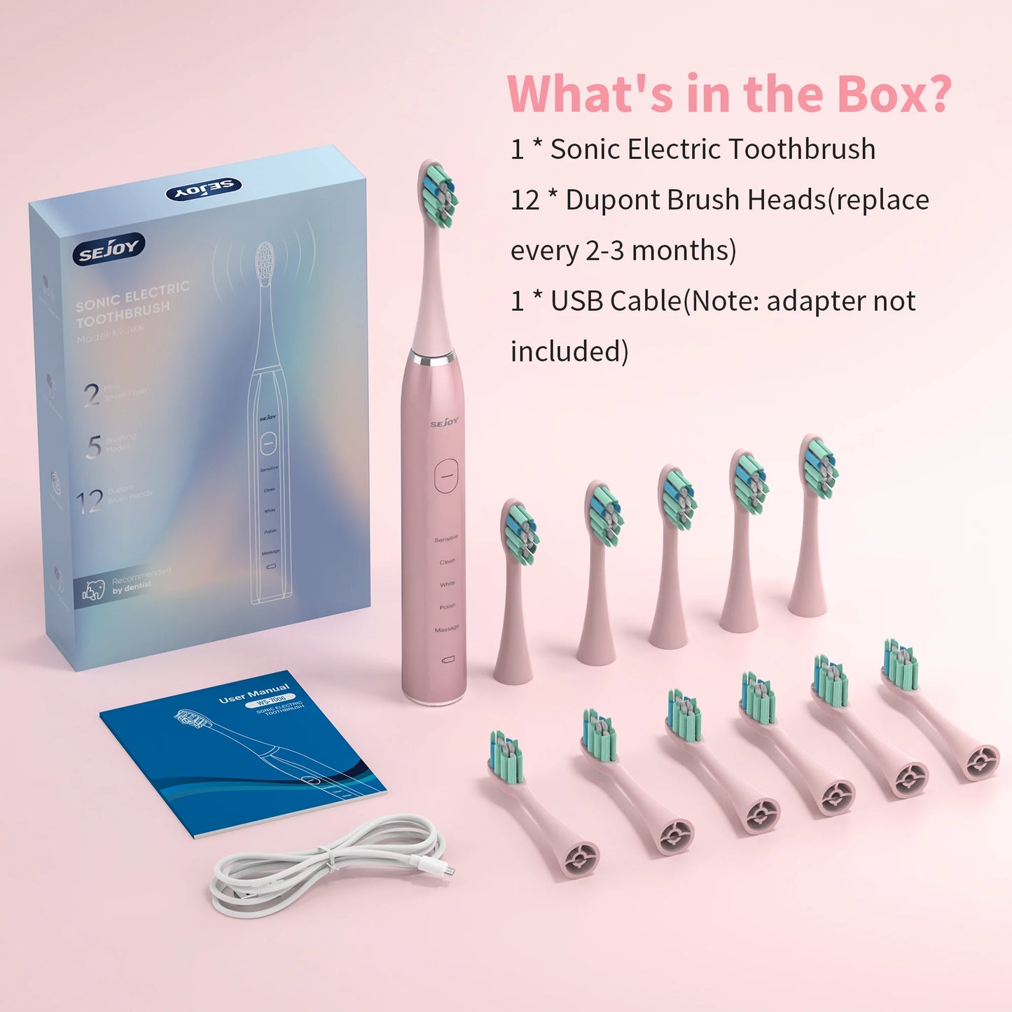 Sejoy BrightSonic Toothbrush