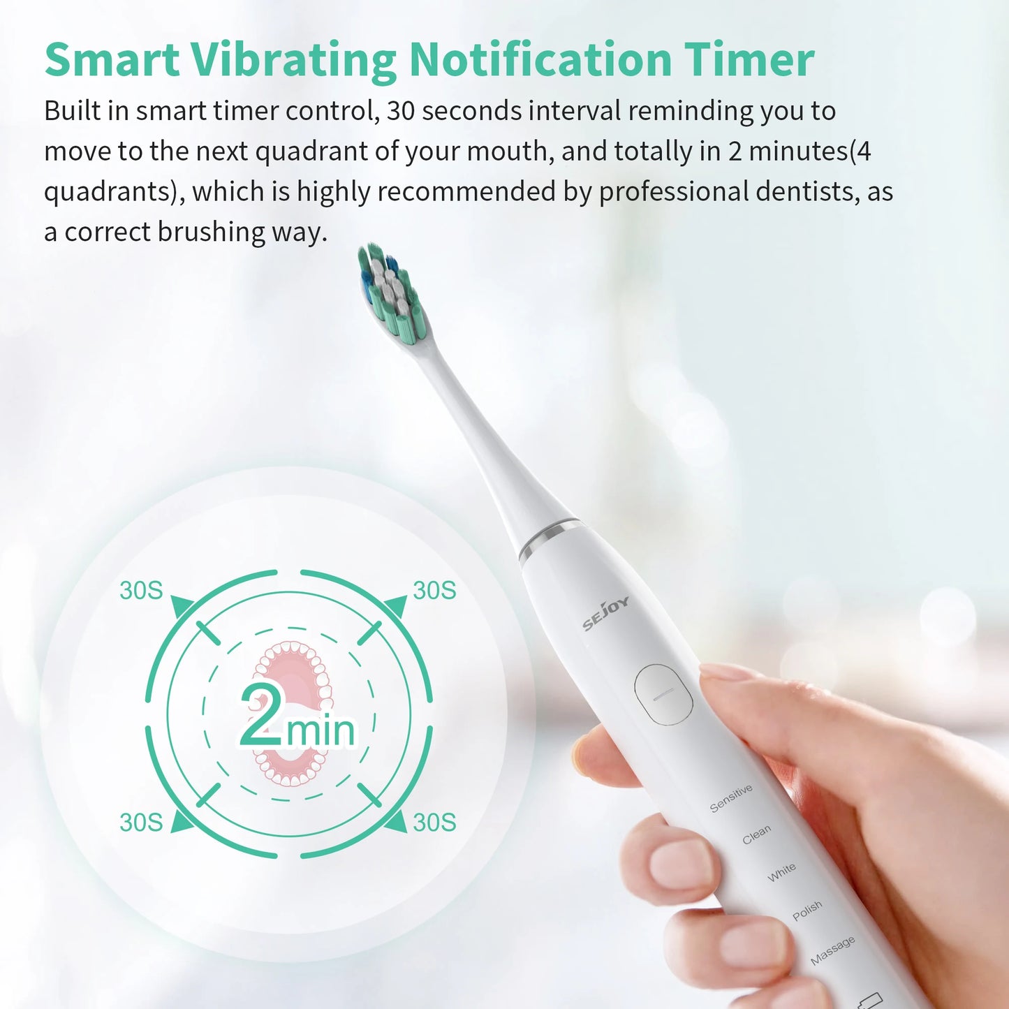 Sejoy BrightSonic Toothbrush