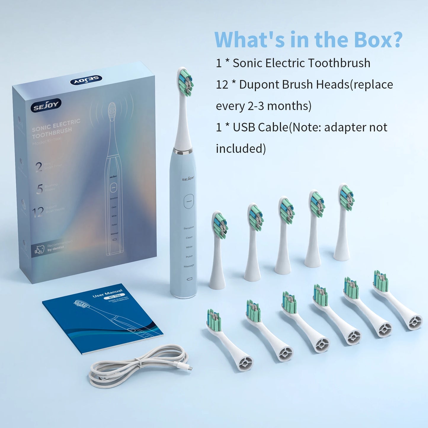 Sejoy BrightSonic Toothbrush